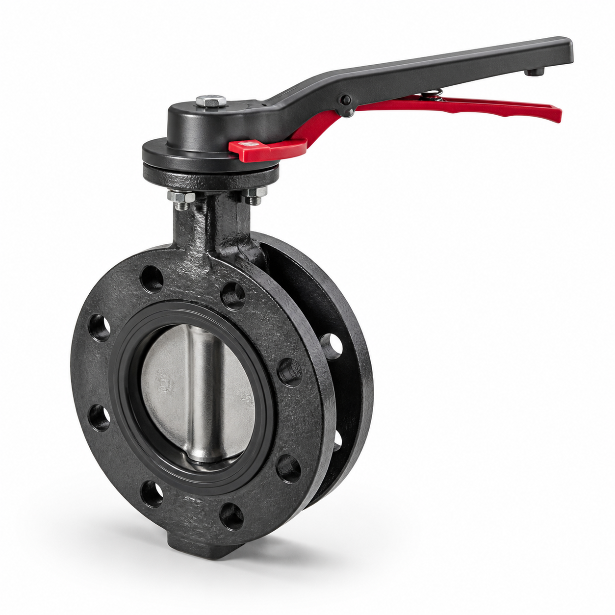 Industrial butterfly valve